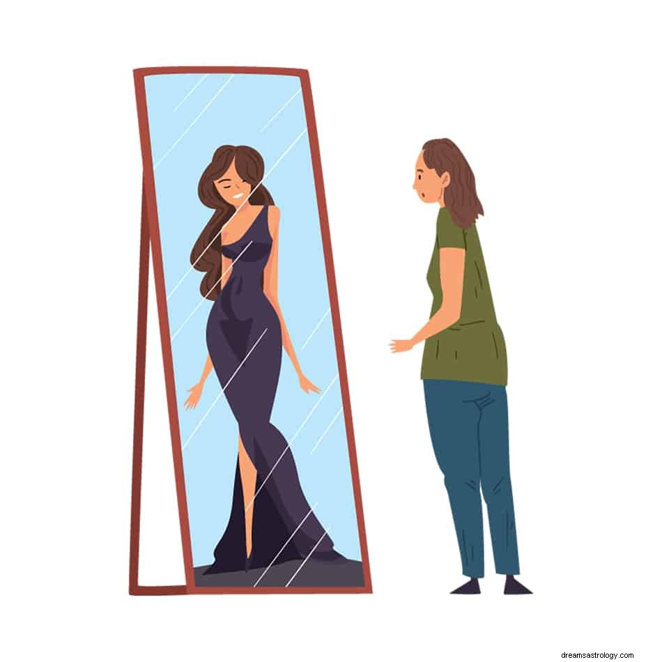 Wat betekent het om te dromen van een spiegel? 