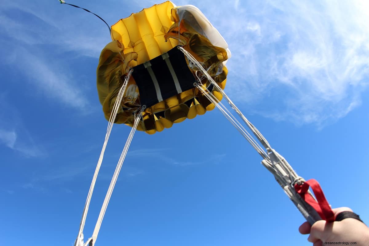 Que signifie rêver de parachutisme ? 