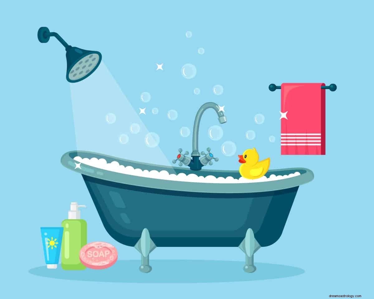 Drömmer om ett badkar – mening och tolkning 