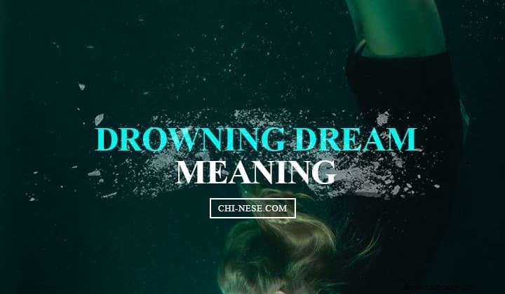 Significado de sonhar com afogamento 