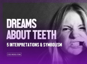 歯が抜ける夢–歯の夢の背後にある意味と象徴性 