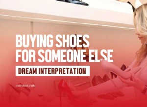 Droom over schoenen kopen voor iemand anders - wat betekent deze ongebruikelijke droom? 