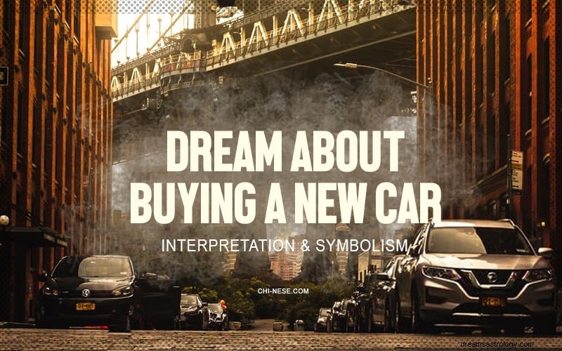 Sen o koupi nového auta – co symbolizuje auto ve snu? 