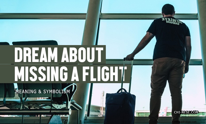 Rêver de manquer un vol (signification et symbolisme) - Que signifie rêver de manquer un vol ? 