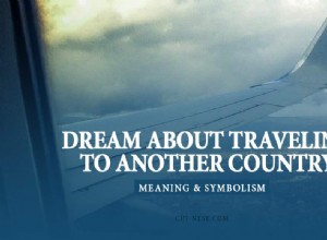 Cosa significa sognare di viaggiare in un altro paese? 