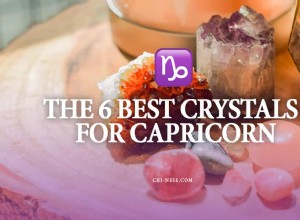 Les 6 meilleurs cristaux pour le Capricorne :Améliorez votre vie avec le pouvoir des minéraux 