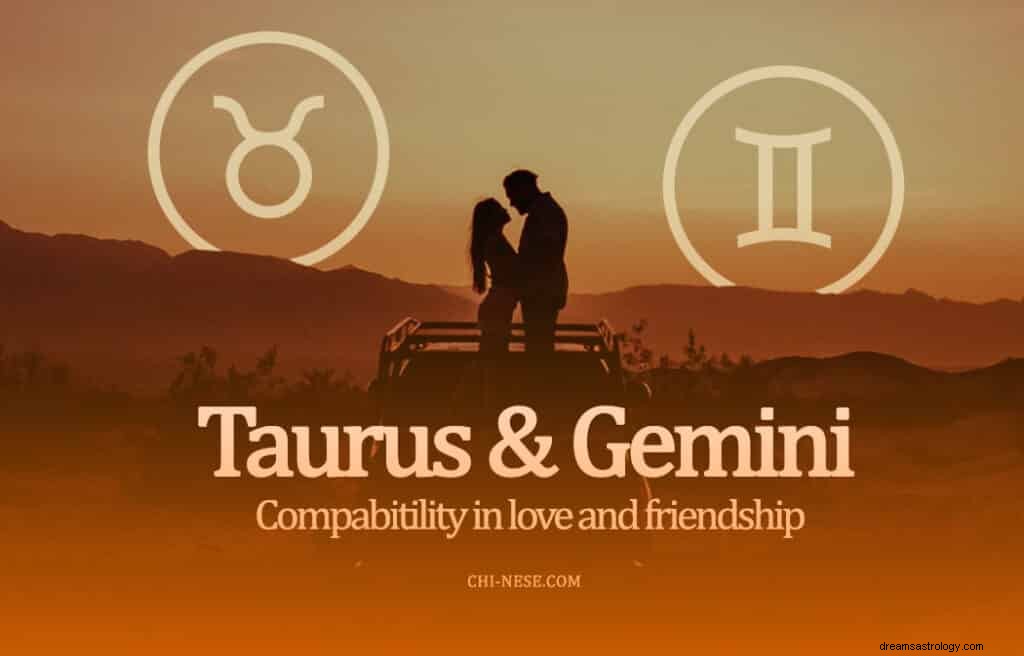 Taurus and Gemini:Kompatibilitet i kjærlighet, vennskap og i sengen 