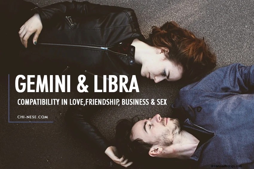 Gêmeos e Libra:Compatibilidade no Amor, na Amizade e na Cama 