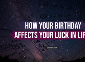 ¿Cómo afecta tu cumpleaños a tu suerte en la vida? 