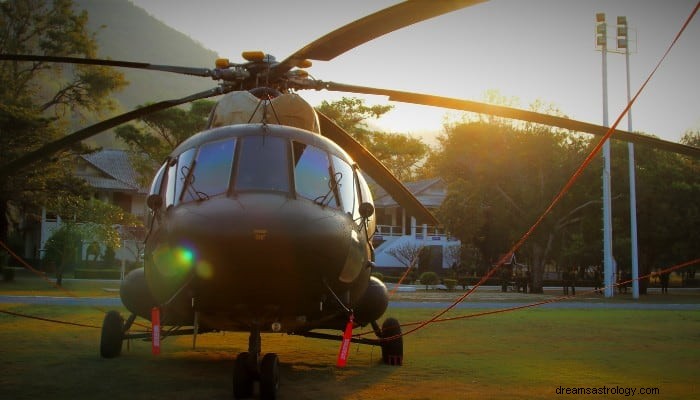 Význam snu o vrtulníku:buď dobré zprávy, nebo špatné zprávy 