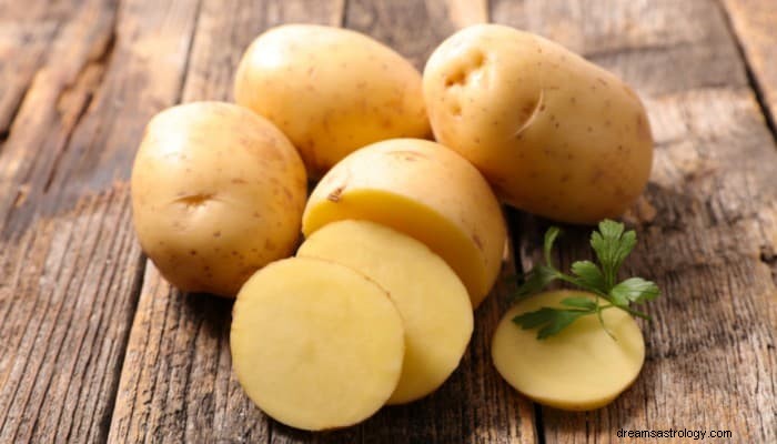 Kartofler Drøm Betydning:Vil møde en vanskelig situation 