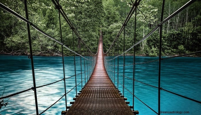 Γέφυρα Όνειρο Έννοια:Σκεφτείτε τις πρόσφατες επιλογές σας 