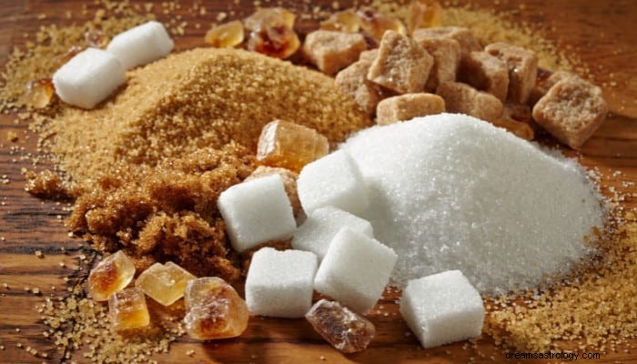 Significado do sonho com açúcar:ter um dente doce? 