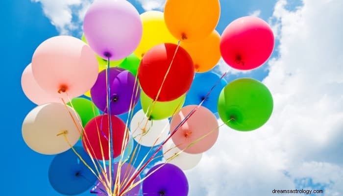 Ballongdrömmening:Fokusera mer i verkligheten 