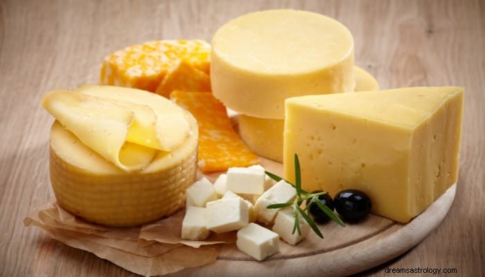 Έννοια ονείρου τυριού:Με βάση τον τύπο τυριού 