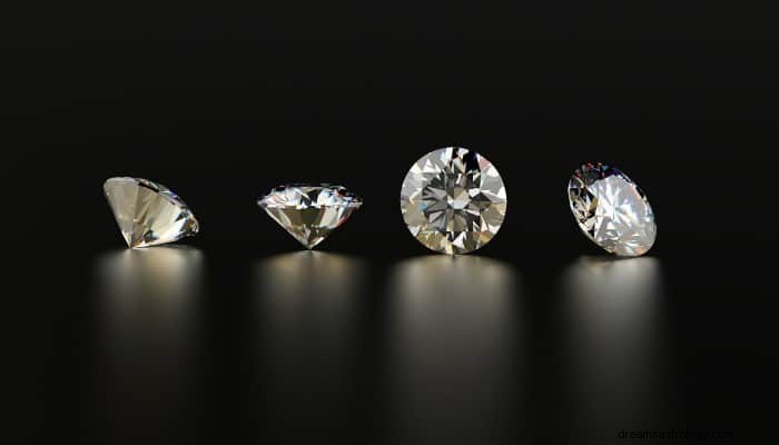 Έννοια του ονείρου με διαμάντια:Αγάπη, Υπερνίκηση δυσκολιών, Πλούτος 