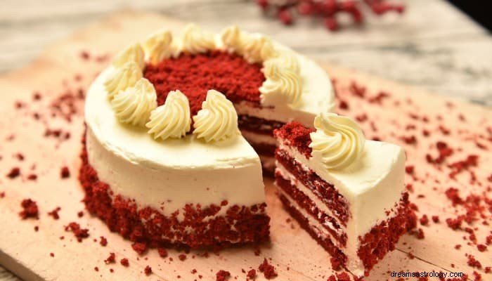 10 Cake Dream Betekenis:je hebt geluk! 