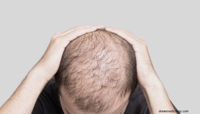 Bald Head Dream Έννοια:Ψηλά το κεφάλι! Τίποτα για να φοβηθείς 