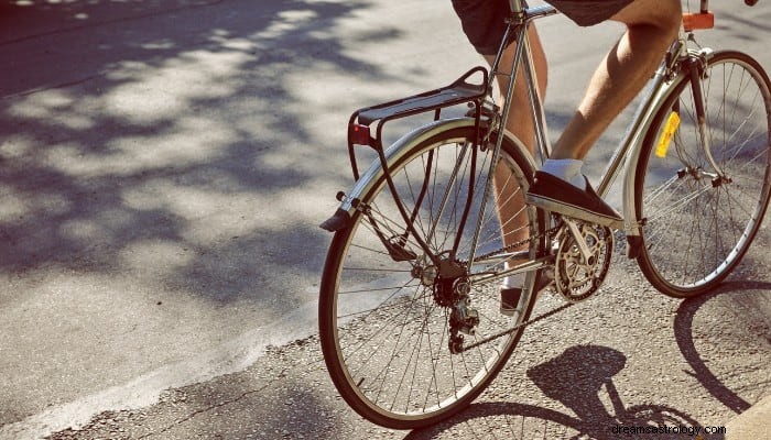 Sen o rowerze Znaczenie:zrównoważ swoje życie 