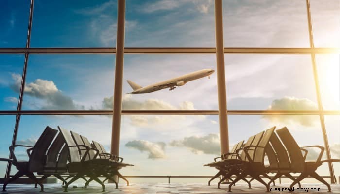 Όνειρο αεροδρομίου Έννοια:Σκοπεύω ψηλά; 