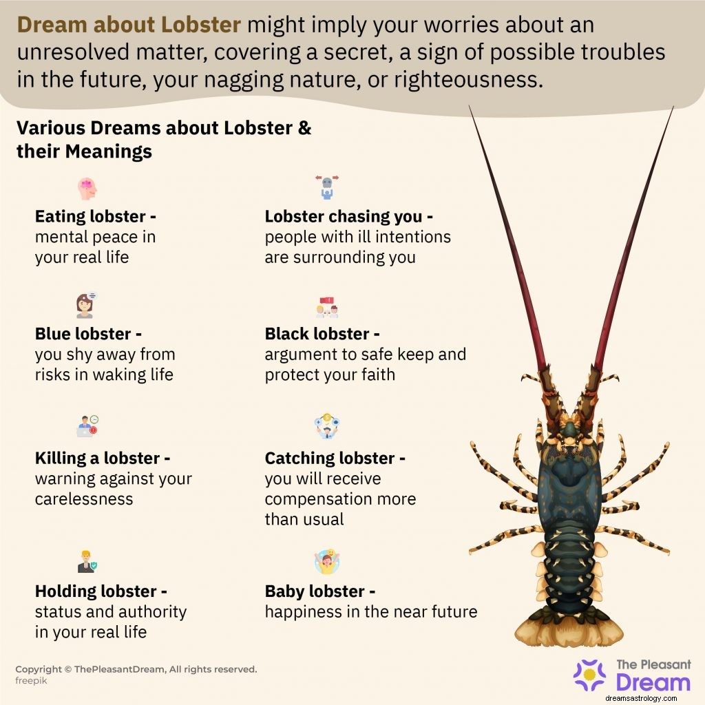 Você acordou com um sonho sobre lagosta? Descubra o que significa! 