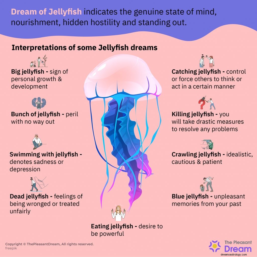 Sogno di meduse:35 scenari e le sue interpretazioni 