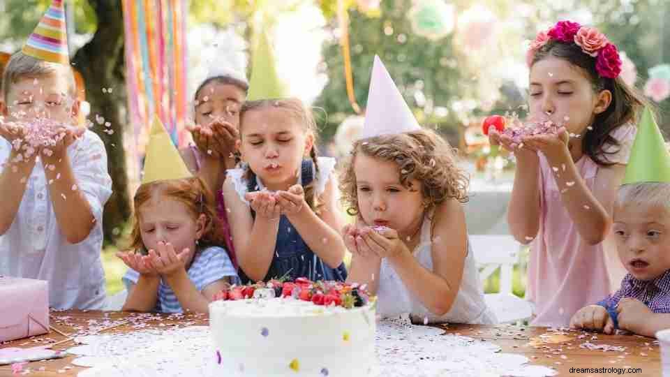 Geburtstagsträume:Verschiedene Handlungen und ihre Bedeutung 