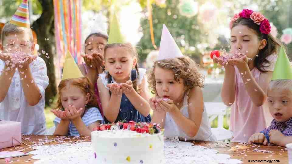 Sonhos de aniversário:vários enredos e seus significados 