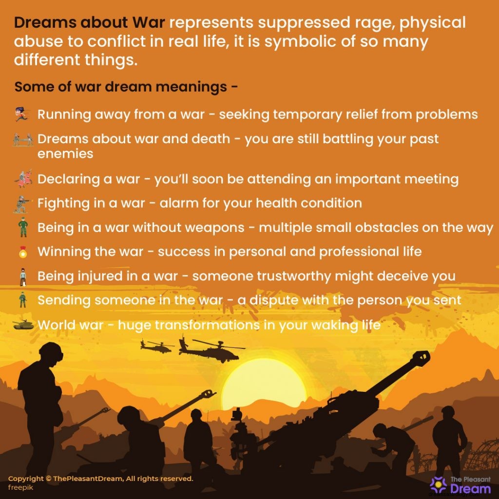 Sonhos sobre guerras nem sempre significam negativo. Aqui está o que realmente significa! 