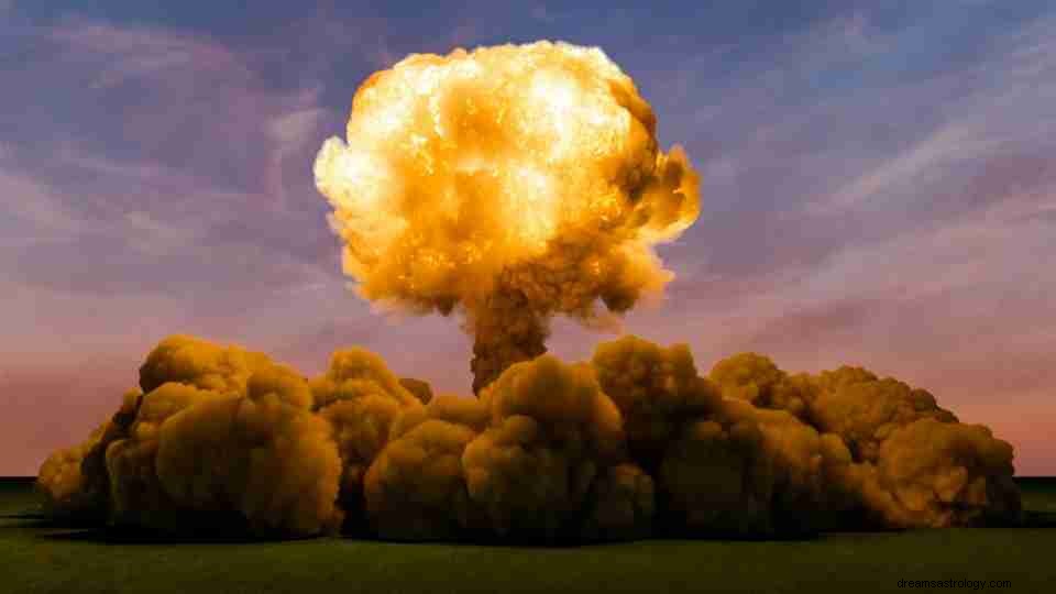 Droom van explosie:47 plotten en hun betekenis 