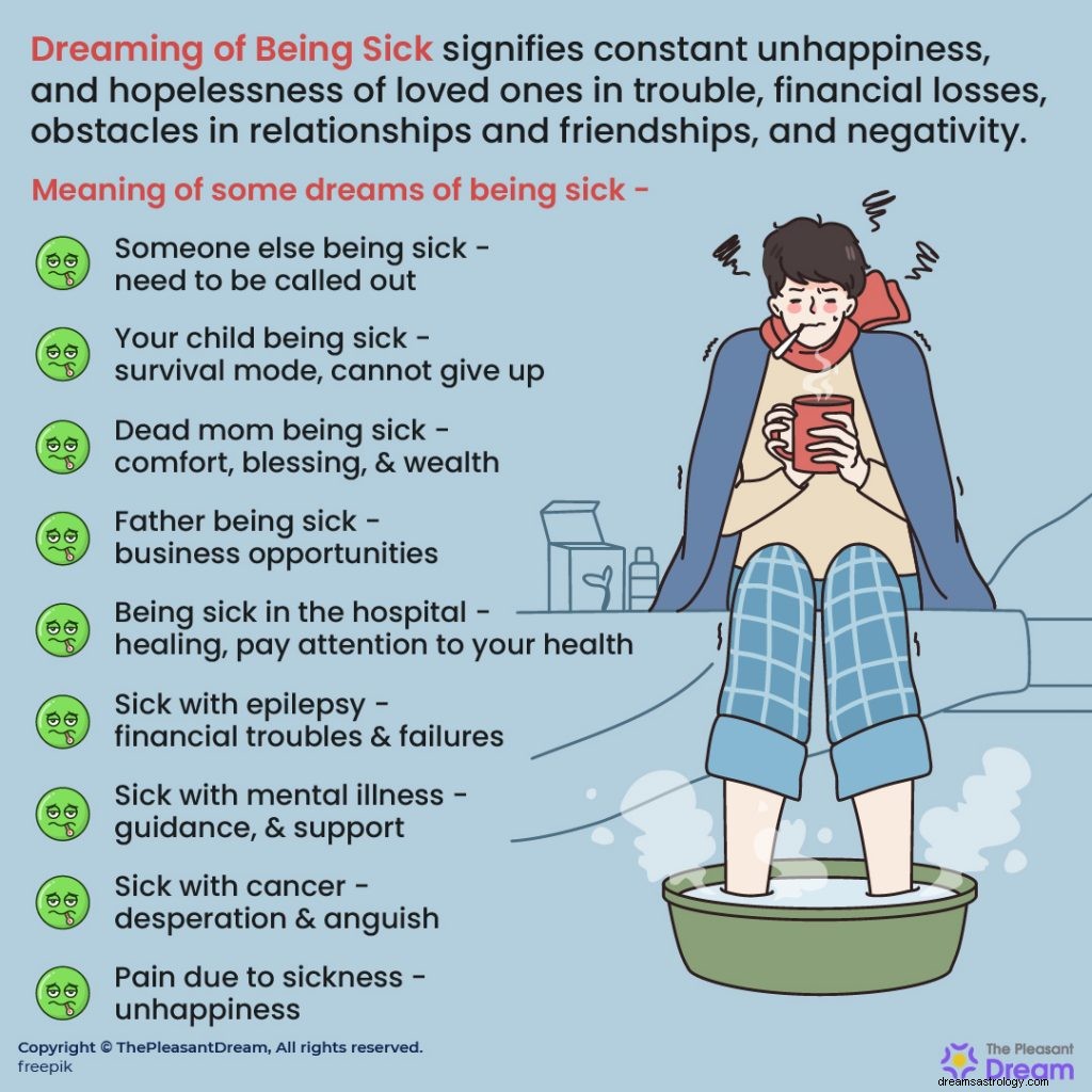 Soñar con estar enfermo:una guía completa 