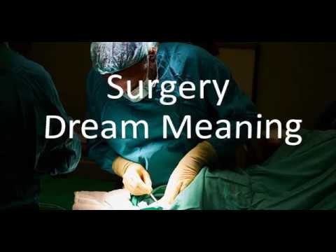 Dream about Surgery – 54 Szenarien und ihre Erzählungen 