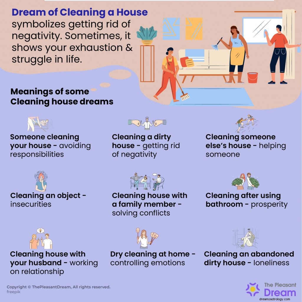 家を掃除する夢–あなたが知る必要があるすべて 