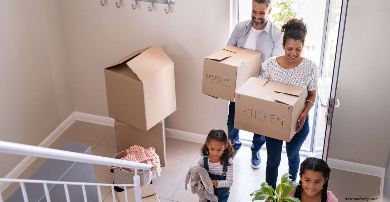 Droomde je vannacht over verhuizen? Dit is wat het echt betekent 