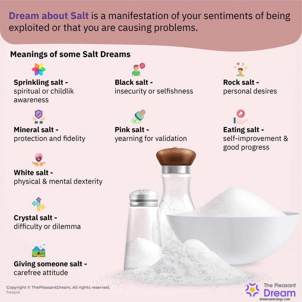 塩についての夢：究極のガイド 
