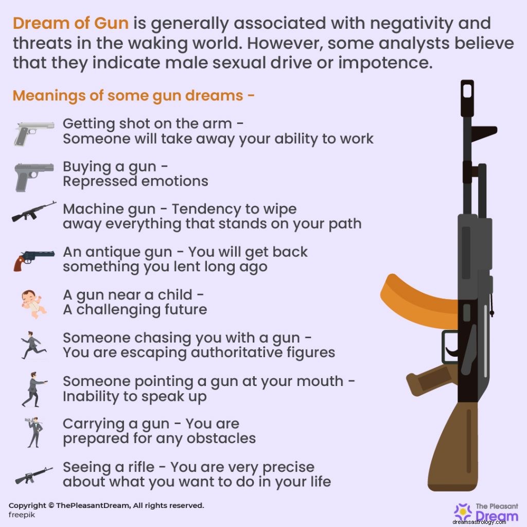 Dream Of Gun:101 trame e i loro significati 