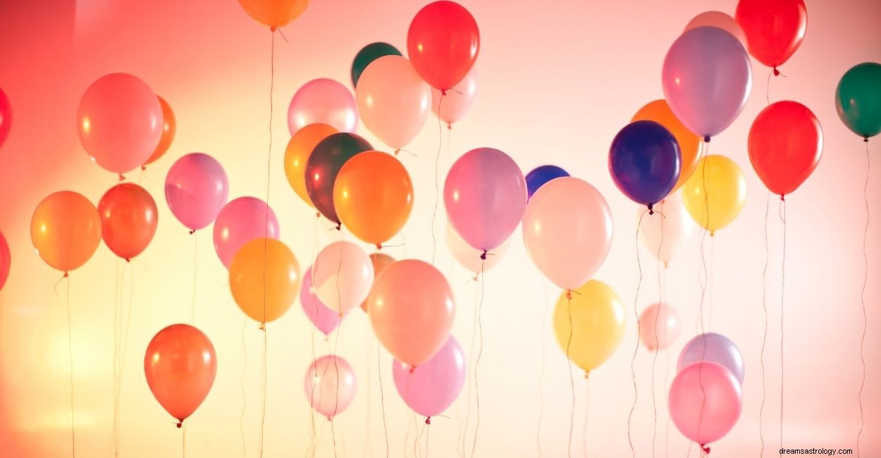 Balloner Drømmebetydning:50 fortolkninger 