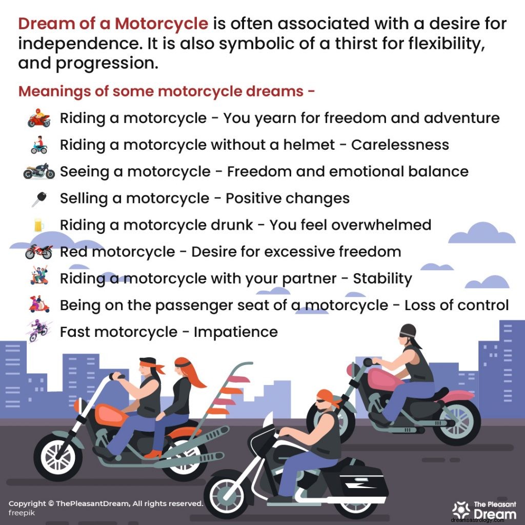 Dream Motorcycle:27 Plots &Their Meanings 