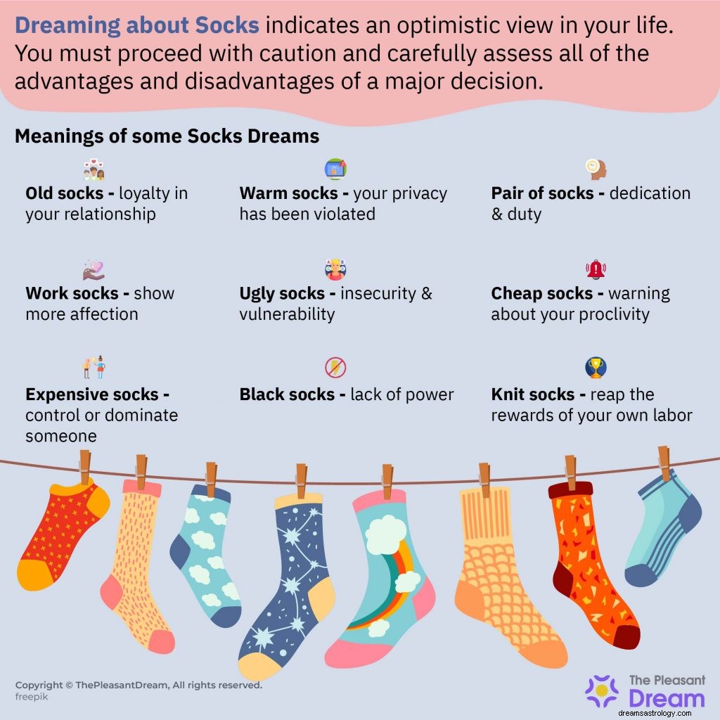 Soñar con calcetines:la guía completa 