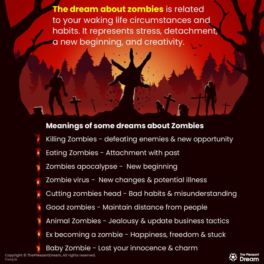 Snili jste o tom, že se vás zombie snaží zabít? Vysvětlete jeho význam hned! 
