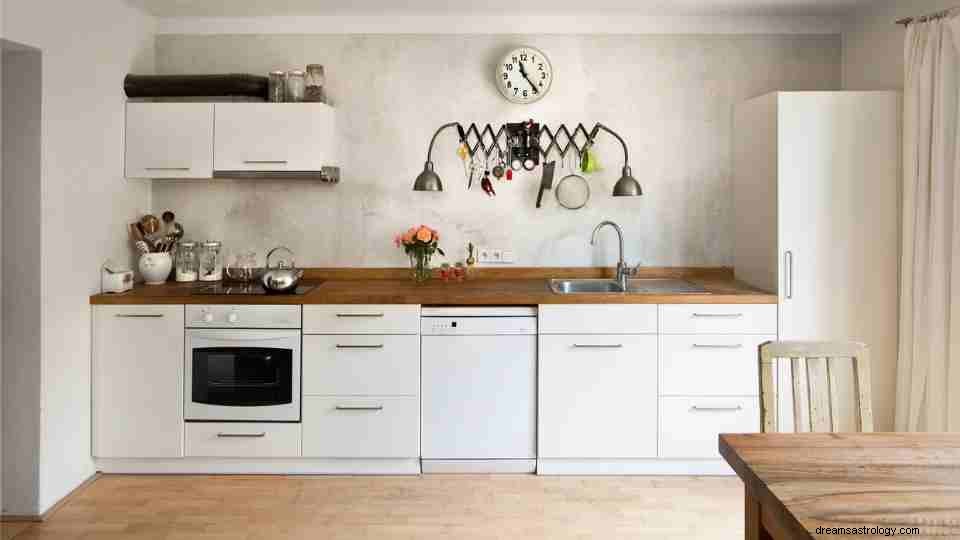 So verstehen Sie Küchenträume:Ein Leitfaden mit Beispielen und symbolischen Bedeutungen 