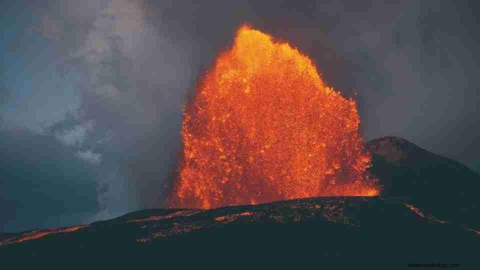 Tudo o que você precisa saber sobre um sonho de vulcão 
