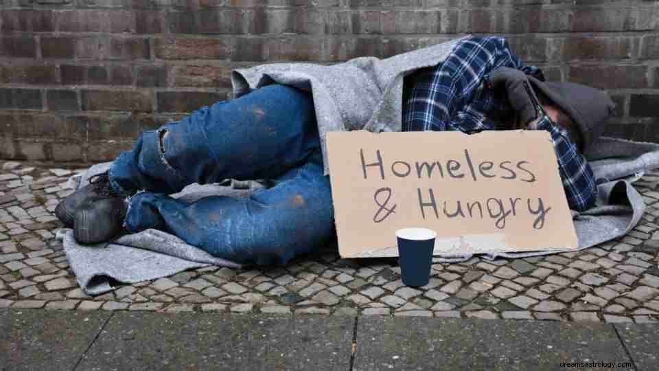 Sueño de estar sin hogar:vea sus 50 mejores secuencias 