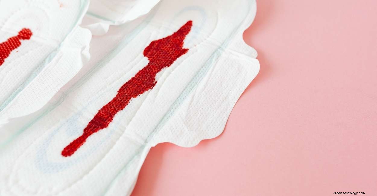 Drøm om menstruationsblod:76 plot og deres betydning 