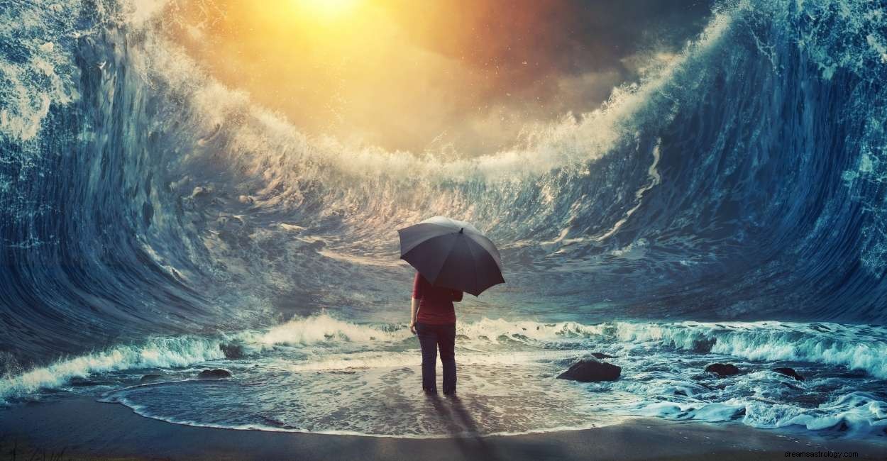 津波の夢：32のシナリオとその意味 