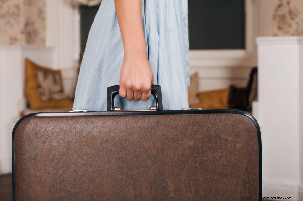 Bedeutung von Koffer- oder Gepäckträumen 
