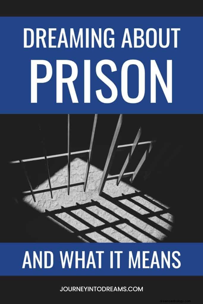Znaczenie snu w więzieniu lub więzieniu 