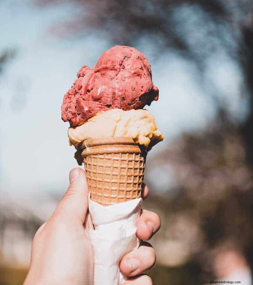 Significado de soñar con Helado 