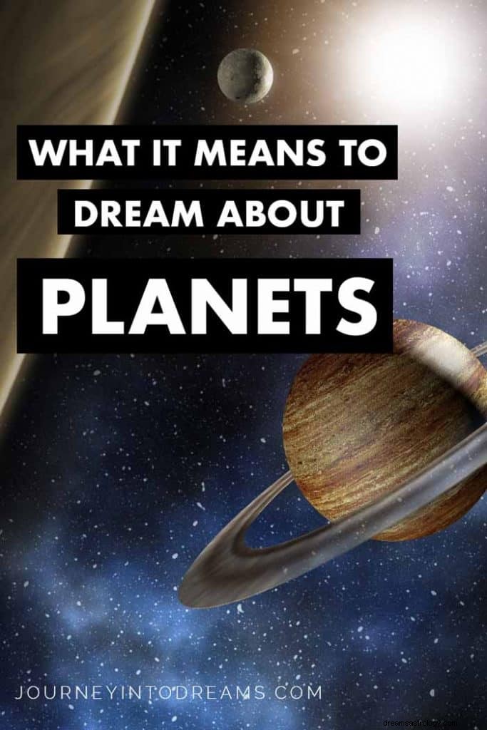 Significato dei pianeti e dei sogni nello spazio 