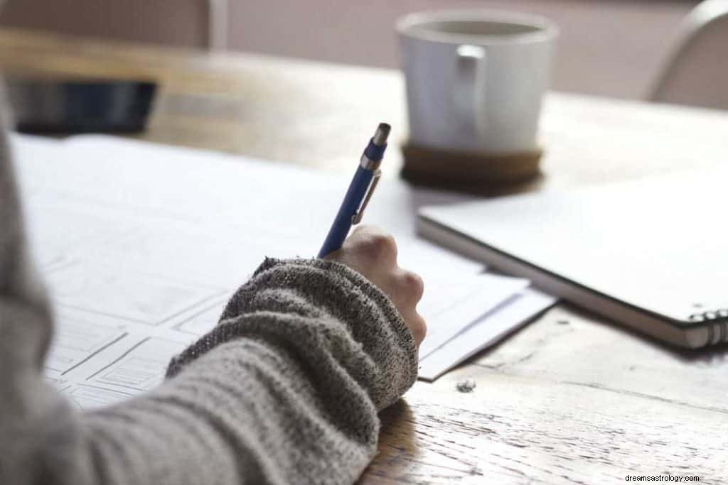 Toetsen en schoolwerk Droombetekenis 